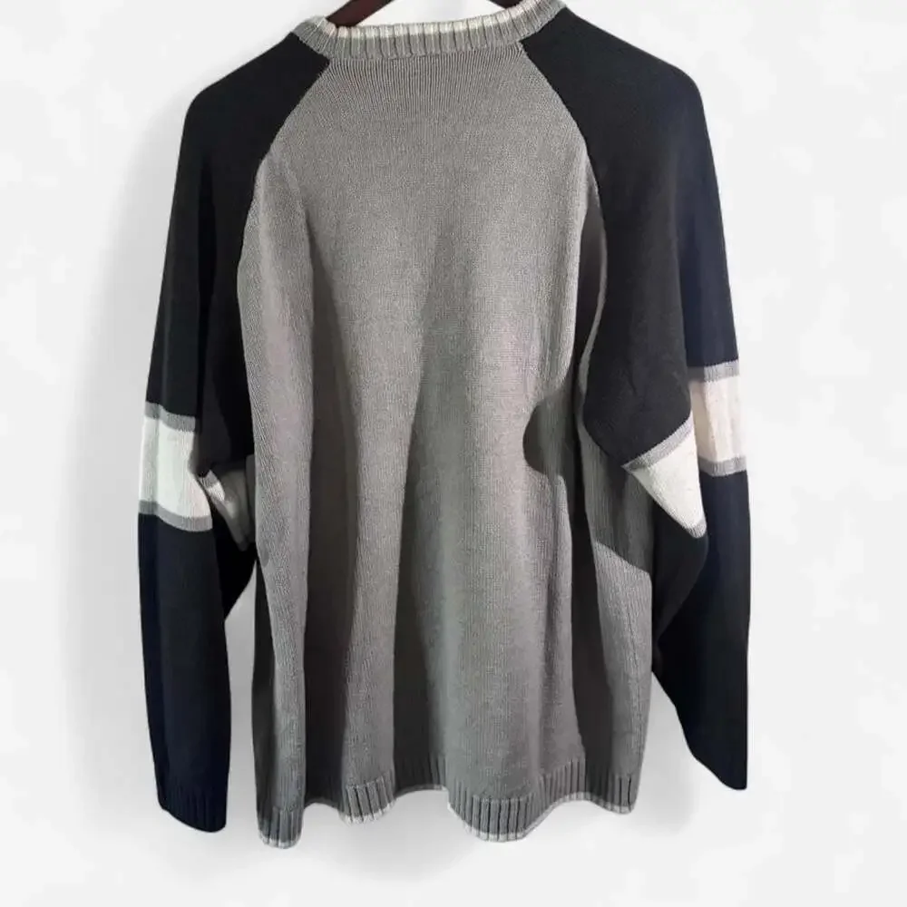 2000s Old Skool Urban Wear New York Knit Sweater
